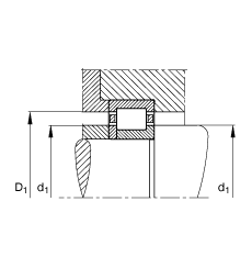 ALS NUP205-E-TVP2,  DIN 5412-1 ˜ʵҪߴ, λS, ɷx, ּ