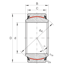 PS GE70-UK-2RS,  DIN ISO 12 240-1 ˜, Soɂȴܷ