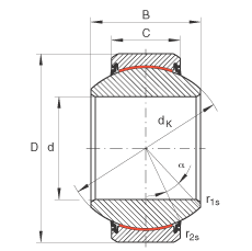 PS GE40-FW-2RS,  DIN ISO 12 240-1 ˜, Soɂȴܷ