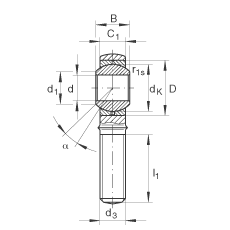 US GAKR16-PB,  DIN ISO 12 240-4 ˜ʣݼySo