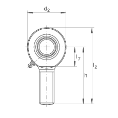 US GAL70-DO-2RS,  DIN ISO 12 240-4 ˜ʣݼySoɂȴܷ