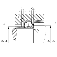 AFLS 33017,  DIN ISO 355 / DIN 720 ˜ʵҪߴ磬ɷx{Ɍ