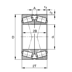 AFLS 30218-A-N11CA,  DIN ISO 355 / DIN 720 ˜ʵҪߴ磬ɷxXͳɌãSȲ϶