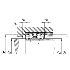 AFLS 30218-A-N11CA,  DIN ISO 355 / DIN 720 ˜ʵҪߴ磬ɷxXͳɌãSȲ϶