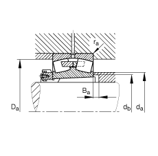 {ĝLS 23980-B-K-MB + H3980,  DIN 635-2 ˜ʵҪߴ, F׺;o