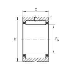 LS RNA4840,  DIN 617/ISO 1206 ˜ʣߴϵ 48